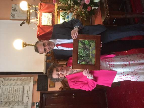 Sunday with Rev’d Chris Rees at Molleston Baptist Chapel