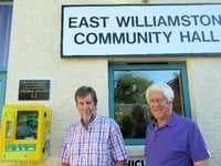 New life saving defibrillators installed within East Williamston community