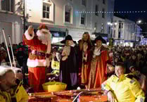 Santa makes a date with Tenby
