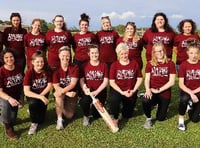 Cresselly cricket Ladies show their support for ‘Get the Boys a Lift’