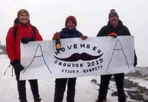 Adventurous local lads raise over £2,000 for Movember