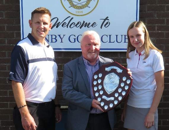 Captain Nick and daughter Nel nail the 125 Anniversary Shield