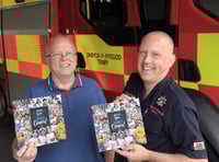 Firefighters hold special Tenby Carnival Centenary book sale