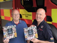 Firefighters hold special Tenby Carnival Centenary book sale