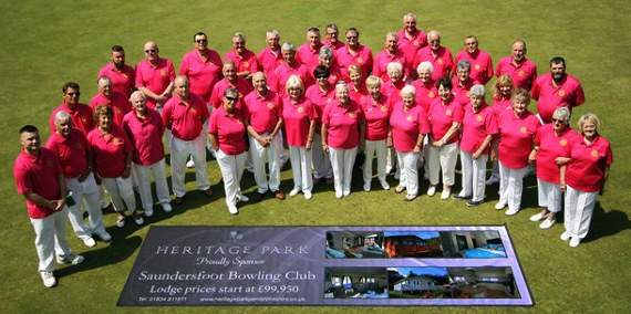 Sponsorship for Saundersfoot Bowling Club