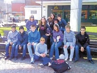 Dyffryn Taf pupils say ‘au revoir’