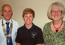 New Rotary member inducted
