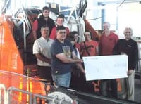 Lifeboat tour for YFC
