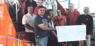 Lifeboat tour for YFC