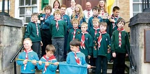 Kilgetty Scouts in St. George’s Day parade