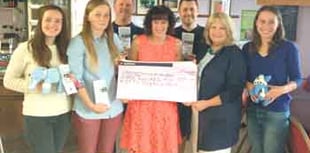 YFC cheque presentation