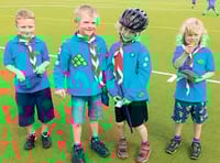 Kilgetty Beavers gain cycling proficiency badge