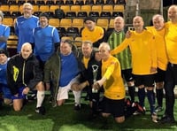 Tenby's walking soccer superstars take the Welsh crown!