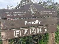 Footpath extension on Penally by-pass update