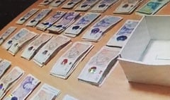 Pembroke Dock stop check leads to seizure of £14k found in car
