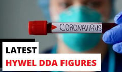 Public Health Wales Covid figures for Hywel Dda
