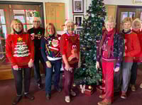 Tenby ladies section's Save the Children festive fundraiser