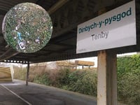 Railway consultant offers to help with Tenby station clean-up efforts