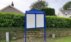 New notice boards will inform East Williamston Community of events in the locality