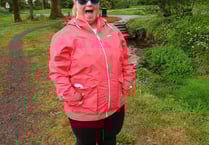 Charity walker Victoria raises fantastic amount for NHS charities