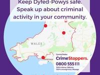 Crimestoppers asks residents to be vigilant through new campaign