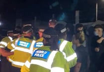 'Disgraceful scenes' outside Penally camp slammed