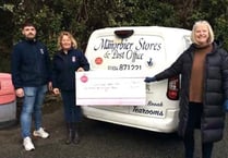 Cheque boost for Manorbier hall project