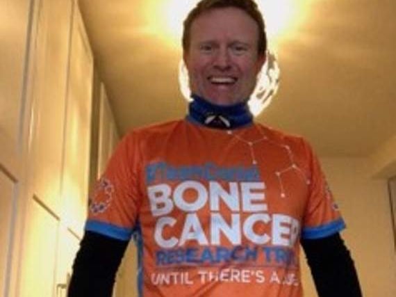 ‘Jonesy’s Hundred Mile Challenge’ for Bone Cancer Research Trust