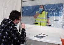 Mobile Covid testing unit to remain in Tenby for a further week