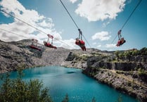 Volunteers brave the world’s fastest zip wire challenge for Save the Children