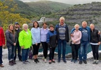 Tenby church bellringers 'zip up' for cancer charities