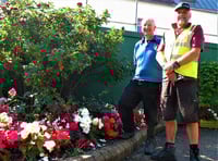 Local heroes behind Saundersfoot’s feel-good factor floral displays