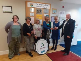 Saundersfoot Connect receive their Volunteering Award