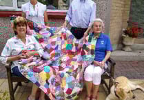 Pembrokeshire Guide Dogs say a huge thank you for patchwork pledge