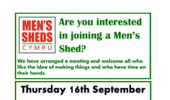 Do you want to join the Kilgetty & Begelly Men’s Shed?