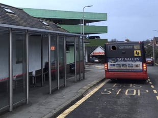 352 bus service temporarily withdrawn
