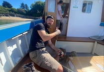 ‘Inspirational’ charity walker Josh visits Tenby and Caldey