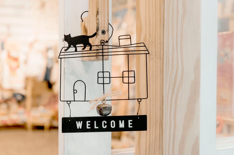 Welcome sign
