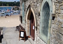 RNLI Flower festival and Hymns of Praise at St Julian's Church Tenby