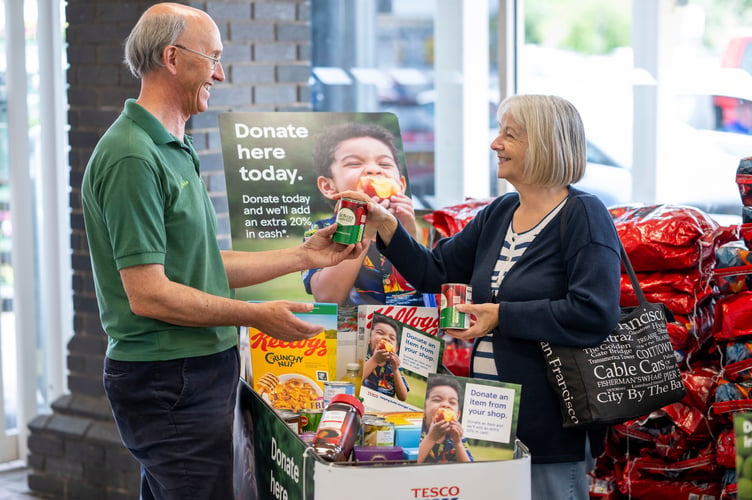 Summer food collection at Tesco