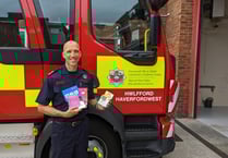 Firefighter Rob helps Pembrokeshire residents make their homes safer