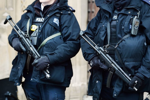 Fewer police firearms operations in Dyfed and Powys