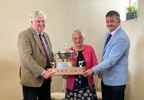 Manorbier Newton couple win Idris Davies Memorial Award at County Show
