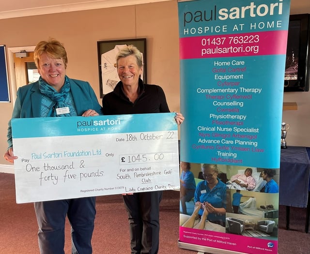Golf Club Lady Captains Day gives big boost to Paul Sartori Foundation