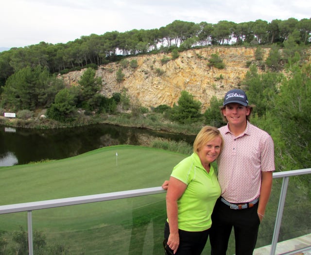 Fabulous experience for Tenby golfer