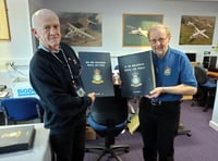 Heritage Centre donates five volumes of RAF squadron history