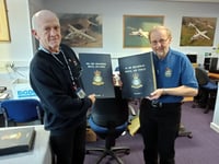 Heritage Centre donates five volumes of RAF squadron history