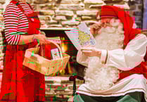 Santa Claus delivers first ever Christmas message to the world