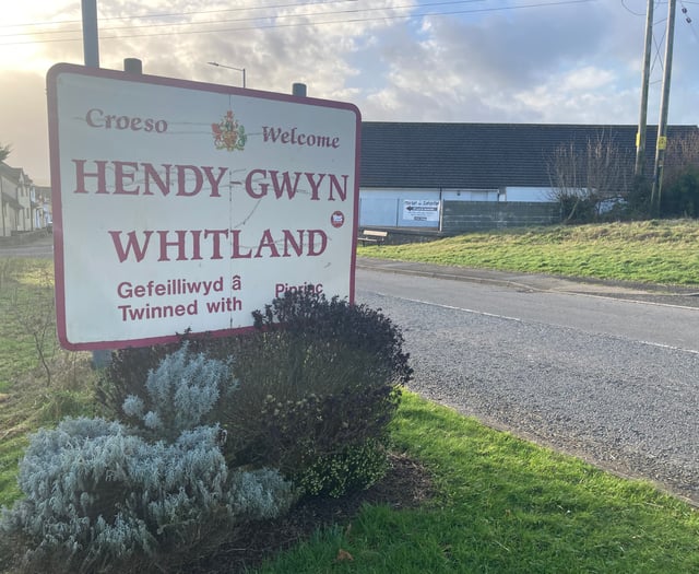 Whitland news: car park funding debated