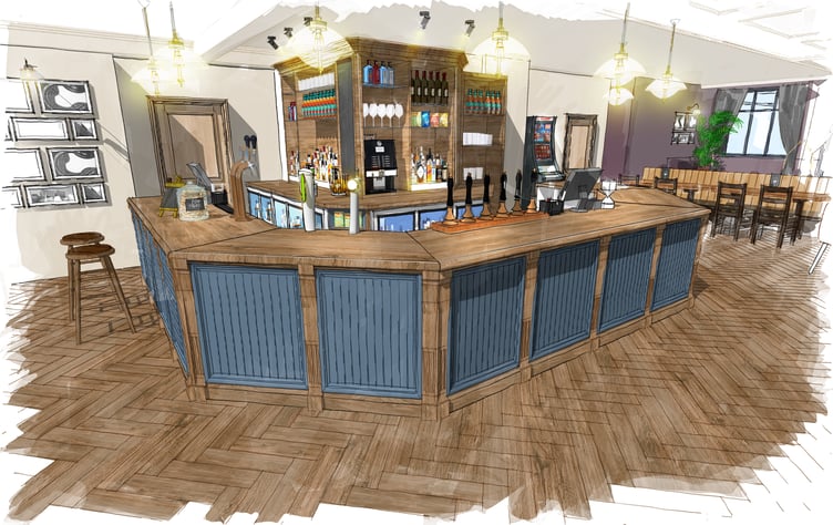 A new look is planned for Y Cerrig Glas, Pembroke Dock